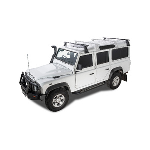 Rhino-Rack JA2737 Vortex RL210 Black 2 Bar Roof Rack for LAND ROVER Defender 90 2DR 4WD (02/2010-12/2020)