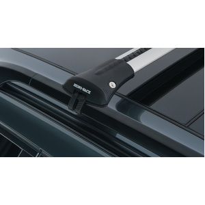Rhino-Rack JA7952 Vortex StealthBar Silver 2 Bar Roof Rack for BMW X5 E70 With Raised Rail 5DR SUV (03/2007-10/2013)