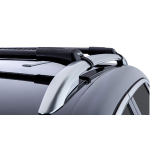 Rhino-Rack JA7969 Vortex StealthBar Black 2 Bar Roof Rack for VOLVO V70 With Roof Rails 5DR Wagon (03/2008-12/2015)