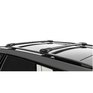 Rhino-Rack JA7971 Vortex StealthBar Black 2 Bar Roof Rack for LAND ROVER Discovery Sport With Roof Rails 4DR SUV (05/2015-Current)