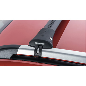 Rhino-Rack JA7971 Vortex StealthBar Black 2 Bar Roof Rack for FORD Ranger Wildtrak PX/PX2/PX3 Double Cab (With Roof Rails) 4DR Ute (01/2012-12/2022)