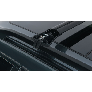 Rhino-Rack JA7971 Vortex StealthBar Black 2 Bar Roof Rack for BMW X5 E70 With Raised Rail 5DR SUV (03/2007-10/2013)