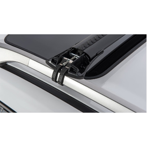 Rhino-Rack JA7973 Vortex StealthBar Black 2 Bar Roof Rack for HOLDEN Captiva MaXX 4DR SUV (01/2006-11/2009)