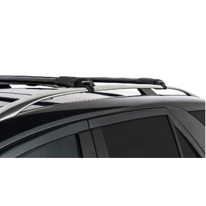 Rhino-Rack JA7978 Vortex StealthBar Black 2 Bar Roof Rack for MERCEDES BENZ M Class W164 With Roof Rails 4DR SUV (09/2005-03/2012)
