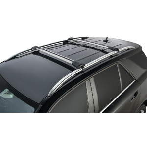 Rhino-Rack JA8343 Vortex StealthBar Silver 2 Bar Roof Rack for MERCEDES BENZ GLE Class With Roof Rails 4DR SUV (09/2015-Current)