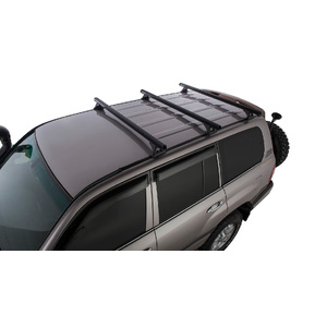 Rhino-Rack JA9480 Heavy Duty RCH Black 3 Bar Roof Rack for TOYOTA Land Cruiser 100 Series 4DR 4WD (03/1998-10/2007)