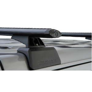 Rhino-Rack JB0896 Vortex RCL Black 3 Bar Rhino-Rack Backbone Roof Rack for JEEP Wrangler JL Hard Top 4DR 4WD (04/2019-Current)