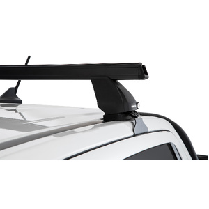 Rhino-Rack JC-01546 Heavy Duty 2500 Black 1 Bar Rear Roof Rack for VOLKSWAGEN Amarok Gen2 Double Cab 4DR Ute (01/2023-Current)