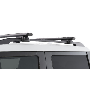 Rhino-Rack JC-04971 Sportz RX Black 2 Bar Roof Rack for NISSAN Patrol Y62 With Roof Rails 5DR 4WD (01/2012-12/2021)