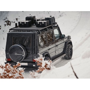 Mercedes-Benz Gelandewagen G Class (1979-2017) Slimline II Roof Rack Kit by Front Runner - KRGW004L