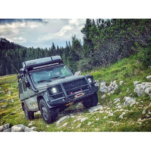 Mercedes-Benz Gelandewagen G Class (1979-2017) Slimline II Roof Rack Kit / Tall by Front Runner - KRGWT04L