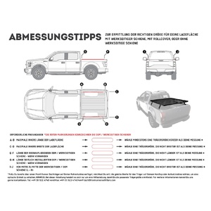 Ute Load Bed Slimline II Rack Kit / 1255mm(W) x 1358mm(L) by Front Runner - KRLB001T