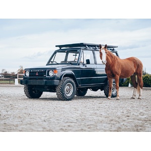 Mitsubishi Pajero L040 (1982-1990) Slimline II Roof Rack Kit by Front Runner - KRMP023T
