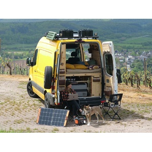 Mercedes-Benz Sprinter 144in/170in / L2/L3 / MWB/LWB Wheelbase w/o OEM Tracks (2006-Current) Slimline II Roof Rack Kit by Front Runner - KRMS008T