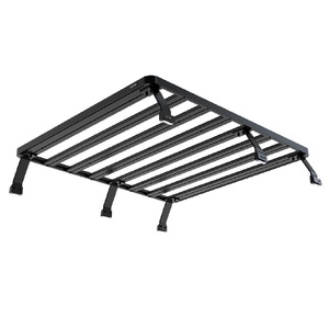 Ute Roll Top Slimline II Load Bed Rack Kit / 1425(W) x 1560(L) / Tall by Front Runner - KRRT025T