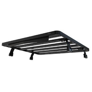 Nissan Navara (2014-Current) EGR RollTrac Slimline II Load Bed Rack Kit by Front Runner - KRRT042T