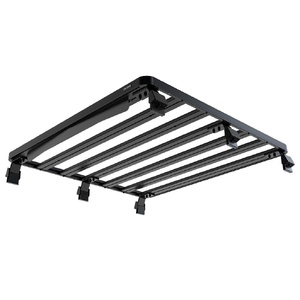 Toyota Land Cruiser DC Ute Slimline II Roof Rack Kit by Front Runner - KRTL022L