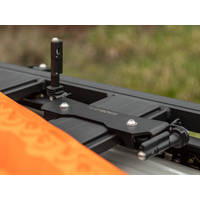 Kaon Stealth Folding Maxtrax &amp; TRED Mounts to suit ARB BASE Rack [East-West]