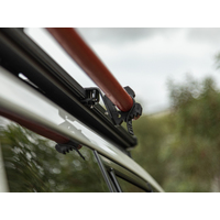 Kaon Shovel Holder Mount to suit ARB BASE Rack [With QuickFists]