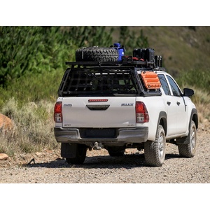 Toyota Hilux Revo Double Cab (2016-Current) Pro Bed Rack Kit by Front Runner - PBTH001T