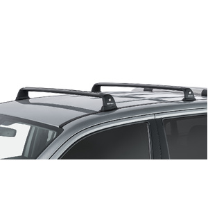 Rhino-Rack RVP24 Vortex RVP Black 2 Bar Roof Rack for VOLKSWAGEN Amarok 2H Dual Cab 4DR Ute (01/2011-12/2023)