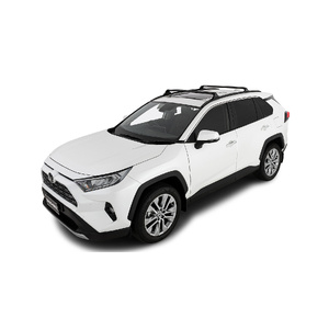 Rhino-Rack RVP81 Vortex RVP Black 2 Bar Roof Rack for TOYOTA Rav4 Gen 5 XA50 With Flush Rails 5DR SUV (05/2019-Current)