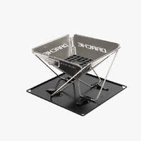 Darche Fire Pit Bbq 310 With Adjustable Grill Plate