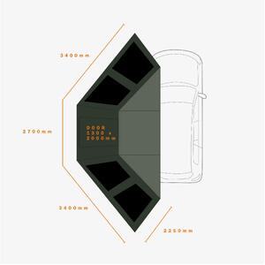 Darche ECO Eclipse 180 Awning Wall Set