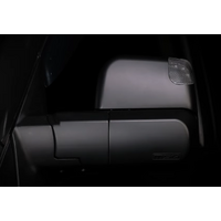 MSA 4x4 Power Fold Towing Mirrors to suit Mitsubishi Pajero Sport 2015 - Onwards (Black, Electric, Indicators, Powerfold)