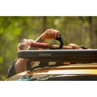 Yakima LockNLoad Platform (1240 x 2130mm) &amp; RuggedLine for Isuzu MU-X SUV 05/17 - 07/21 (Flush Rails)