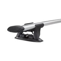Prorack Silver 2 Bar Aero Through Bar kit to suit Mitsubishi Pajero LWB NM/NP 5dr SUV (5/2000 - 10/2006)