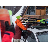 Yakima FatCat Evo 6 Ski &amp; Snowboard Carrier (Silver)
