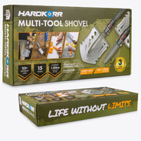 HARDKORR MULTI-TOOL SHOVEL (15PC)