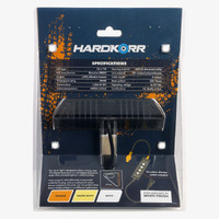 HARDKORR TRI-COLOUR ANGLED LED WORK LIGHT (BLACK)