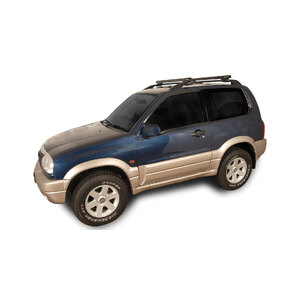 Rhino-Rack JA0478 Heavy Duty CXB Black 2 Bar Roof Rack for NISSAN Pathfinder Ti With Roof Rails 4DR 4WD (11/1995-11/2001)