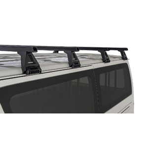 Rhino-Rack JA0847 Heavy Duty RL150 Black 4 Bar Roof Rack for TOYOTA Hiace Gen 4 2DR Van (11/1989-02/2005)