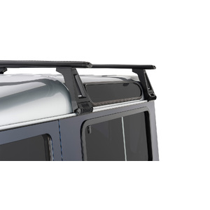 Rhino-Rack JA2737 Vortex RL210 Black 2 Bar Roof Rack for LAND ROVER Defender 110 / 130 Chassis Cab 2DR 4WD (03/1993-12/2020)