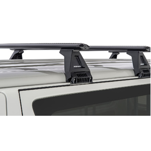 Rhino-Rack JA2786 Vortex RL150 Black 4 Bar Roof Rack for TOYOTA Hiace Gen 5 LWB 2DR Van (03/2005-05/2019)