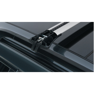 Rhino-Rack JA7952 Vortex StealthBar Silver 2 Bar Roof Rack for MERCEDES BENZ X-Class With Roof Rails 4DR Ute (04/2018-Current)