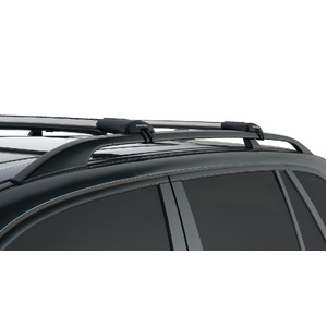 Rhino-Rack JA7952 Vortex StealthBar Silver 2 Bar Roof Rack for TOYOTA Prado 150 Series With Roof Rails 3DR 4WD (01/2009-12/2024)