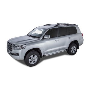 Rhino-Rack JA7962 Vortex StealthBar Silver 2 Bar Roof Rack for TOYOTA Land Cruiser 200 Series With Roof Rails 5DR 4WD (01/2007-12/2021)