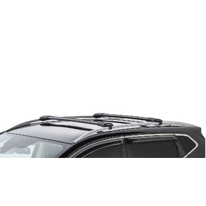Rhino-Rack JA7969 Vortex StealthBar Black 2 Bar Roof Rack for VOLVO XC70 With Roof Rails 5DR Wagon (12/2007-12/2015)