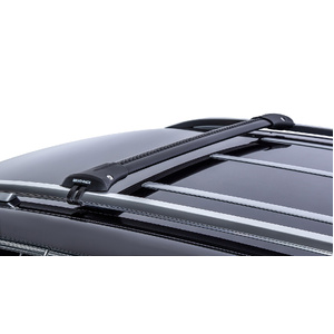 Rhino-Rack JA7969 Vortex StealthBar Black 2 Bar Roof Rack for CUPRA Ateca Gen 1 With Raised Rail 5DR SUV (01/2022-Current)