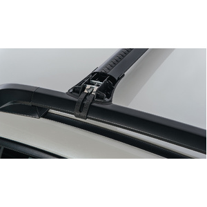 Rhino-Rack JA7973 Vortex StealthBar Black 2 Bar Roof Rack for SUBARU XV With Roof Rails 5DR SUV (01/2012-05/2017)