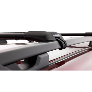 Rhino-Rack JA7973 Vortex StealthBar Black 2 Bar Roof Rack for SUBARU Forester Gen 6 With Raised Rail 5DR SUV (01/2025-Current)