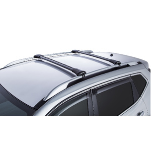 Rhino-Rack JA7973 Vortex StealthBar Black 2 Bar Roof Rack for PEUGEOT 307 With Roof Rails 4DR Wagon (10/2003-06/2008)