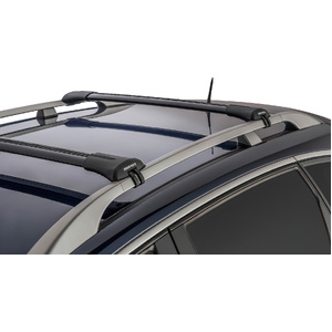 Rhino-Rack JA7973 Vortex StealthBar Black 2 Bar Roof Rack for HOLDEN Captiva 7 CG Series II With Roof Rails 4DR Wagon (02/2011-Current)