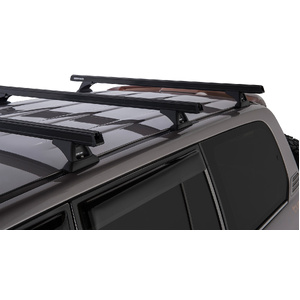 Rhino-Rack JA9480 Heavy Duty RCH Black 3 Bar Roof Rack for TOYOTA Land Cruiser 100 Series 4DR 4WD (03/1998-10/2007)