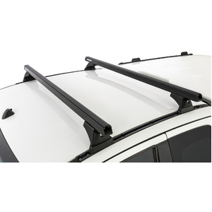 Rhino-Rack JB1669 Heavy Duty RCH Black 2 Bar Roof Rack for FORD Ranger PX/PX2/PX3 Super Cab 4DR Ute (01/2011-12/2022)