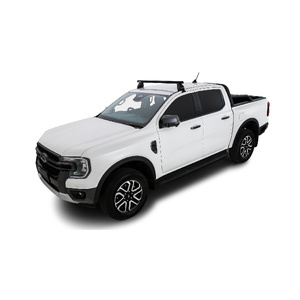 Rhino-Rack JC-01545 Heavy Duty 2500 Black 1 Bar Front Roof Rack for FORD Ranger Gen 2 (P703) Double Cab 4DR Ute (01/2022-Current)